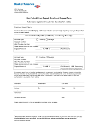 Most banks that operate physical branches will be happy to do this for you. Non Federal Direct Deposit Enrollment Form Fill Out And Sign Printable Pdf Template Signnow