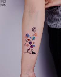 By Gulsah Karaca Tattoos Planet Tattoos Tattoo Designs