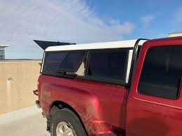 found an aluminum bed cap for my flareside heavily tinted and windows on each side will be nice for camping fordranger found an aluminum bed cap for my