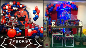 Look at the amazing details in treats, decor, and more! Diy Spiderman Birthday Theme Decorations Spyderman Birthday Theme Ideas For Decor Youtube