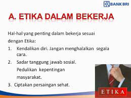 Kenakan busana kerja yang pantas#4. Etika Dan Etiket Di Dunia Kerja St S