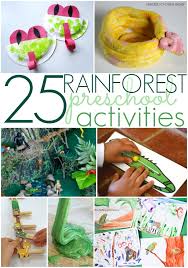 Animal activities that include a recipe for monkey bread and ideas for preschool and kindergarten games. Rainforest Activities For Preschoolers Pre K Pages
