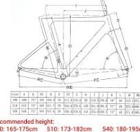 CBNERDS Road bike ألياف الكربون إطار الطريق Bikecexplete ...