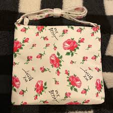 Betsey johnson floral jumpsuits & rompers. Betsey Johnson Bags Betsey Johnson White Floral Crossbody Purse Bag Poshmark