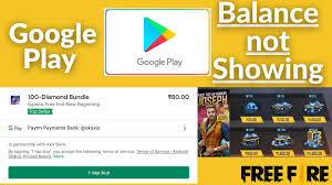 Here is a complete guide curated just for avid free fire gamers like you. Google Play Balance Not Showing In Free Fire Problem Solutions Hindi Youtube