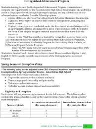 Lake Dallas High School Planning And Course Description
