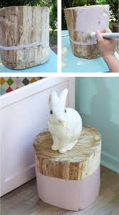 14 Deko Ideen Fur Kinder Mit Stocken Zweigen Und Baumstammen Petit Small Partydekoration Ideen In 2020 Shabby Chic Decor Diy Diy Stool Kids Decor