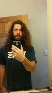 Inspiration Long Curly Hair For Men Just Got A Wetbrush Curly Hair Routine 418 Points And 45 Long Curly Hair Men Curly Hair Men Long Hair Styles Men