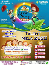 A long time ago, there lived a very lazy man who always looked for an easier way to feed himself. Online Story Telling Competition Tickikids Abu Dhabi