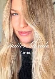 Save this and show your stylist! Or if you’re a stylist looking for the  perfect butter blonde formula, give this a try.✨ Tip: Don’t lift past a  level 9 for the best results! #wellashinefinity ...