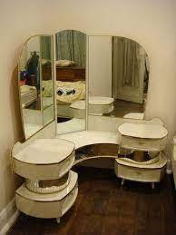 Amazing Retro Vintage Corner Mirrored Dressing Table 1960s Very Cool Australia Vanity Mirror Home Decor Deco Furniture Retro Home