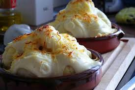 Coliflor Con Salsa Bechamel De Manzana Receta Bechamel Salsa Bechamel Recetas De Salsas
