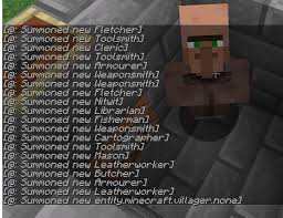 The villager must be unemployed. Mc 140938 Villagers Spawn Without A Profession Jira