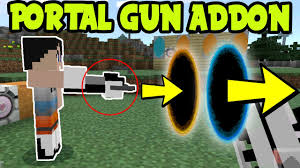Maybe you would like to learn more about one of these? Minecraft Pocket Edition Portal Gun Mcpe Portal Addon And Behavior Pack Minecraft Pocket Edition Youtube