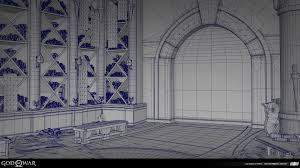 Artstation God Of War Caldera Temple Luciano Di Fede