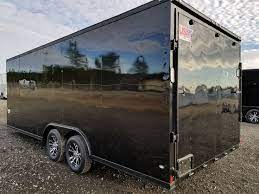 Beasts Blackouts Usa Black Hawk Edition 85x20 3500 Lb Axles In Stock Usa Cargo Trailer Sales Cargo Trailer Conversion Cargo Trailers Enclosed Trailers