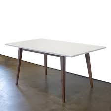 Ideal for use as dining table tops, coffee tables tops and more. Mid Century Modern Aven White Top Dining Table Large Walmart Com Walmart Com