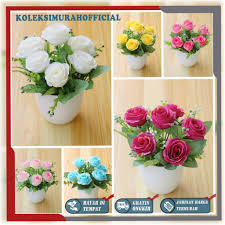 Maybe you would like to learn more about one of these? Cod Bunga Plastik Bunga Pajangan Imitasi Bunga Artifisial Bunga Mawar Tanaman Hias Plastik Bp8809 Shopee Indonesia