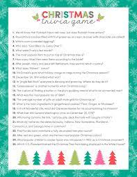 Free Printable Christmas Trivia Questions And Answers Printable