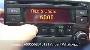 Lifetime free radio code retrieval · phone, live chat & email support · we unlock all nissan radios guaranteed! How To Unlock Nissan Radio Code Micra Qashqai Note Juke Primera Navara Youtube