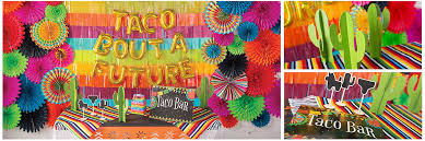 We can help you add a cute and custom touch with personalized balloons, cups, plates, and napkins! Fiesta Graduation Party Supplies Oriental Trading