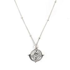 Monica rich kosann sterling silver crescent moon charm necklace. Salacia Pendant Recycled Sterling Silver The Nomad Collective