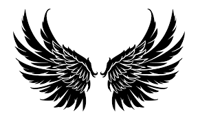 Wings Vector Gma Set 22 Skulls And Wings Prvs 04 Png 1270 770 Gambar Sayap Sayap Malaikat Seni Animasi