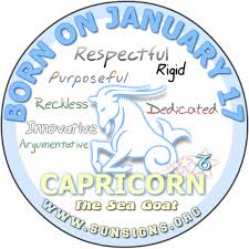 Maybe you would like to learn more about one of these? January 17 Zodiac Horoscope Birthday Personality Sunsigns Org