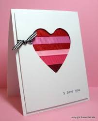 Here's the best diy valentines day ideas, unique and cute. Inspired Goodness And A Way To Use Ribbon Scraps 25 Easy Diy Valentine S Day Valentine Cards Handmade Simple Cards Handmade Valentines Day Cards Handmade