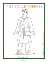 It is likewise an excellent medium of expression. The Polar Express Boy Coloring Page Printable Christmas Reproducibles Teachervision