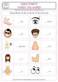 , and classroom materials with images from. Body Parts English Worksheet For Kids Esl Printable Picture Dictionary Image Preview