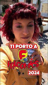 Vi porto con me nel festival di Falcomics 2024 😊 prossimi eventi a cui  parteciperete? Fatemi sapere cosi magari di incontriamo! #falcomics  #falconaramarittima #cartonianimati #anime #nerd #eventi