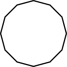 12 Sided Polygon Clipart Etc
