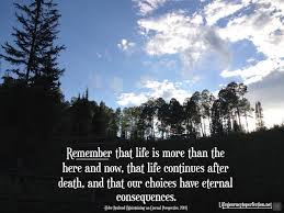 Salvation is an eternal goal we gain by a process of constant upward change. Keeping An Eternal Perspective Lds Talks Lds Lessons Lds Quotes