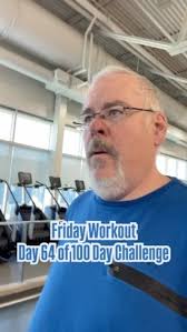 Friday Workout: Day 64 of a new 100 Day Challenge , A big weights day to  end the work week… Started with a mile