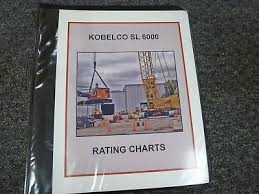 Kobelco Sl 6000 Hydraulic Crawler Crane Loader Capacity