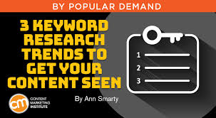 It shows you monthly search volume, cpc & competition data on 10+ websites. 3 Keyword Research Trends