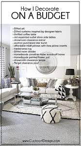How To Decorate On A Very Tight Budget Cuckoo4design Trendy Home Decor Home Decor Decorating On A Budget