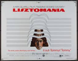 Original Lisztomania (1975) movie poster in VF condition for $$40.00