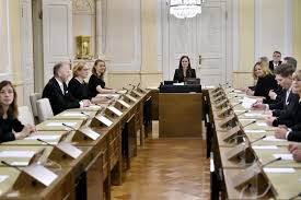 The cabinet consists of a coalition formed by the social democratic party, the centre party, the green league, the left alliance. Who Is Sanna Marin Finland S 34 Year Old Prime Minister The New York Times