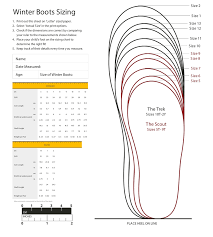 Size Charts Stonz Baby And Childrens Footwear