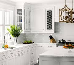 White Glazed Subway Backsplash Tiles