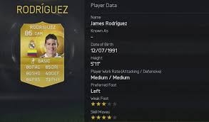James rodriguez es uno de los jugadores que conforma al bayern múnich de alemania , juega como mediocampista y tiene una clasificacion global de 86. Fifa 15 Player Ratings Rolled Out In True Ea Style Ultimatefifa