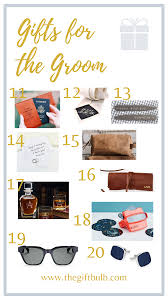 25 items in this article 5 items on sale! Gifts For The Groom The Gift Bulb