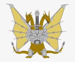 King ghidorah coloring pages are a fun way for kids of all ages to develop creativity, focus, motor skills and color recognition. Https Slayeroftears Deviantart Com Art Mecha Mecha King Ghidorah Drawing 680x603 Png Download Pngkit
