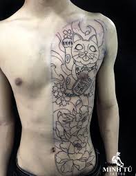 Thể hiện sức mạnh 49. Hinh XÄƒm Meo Tháº§n Tai Ä'áº¹p 1001 Tattoo Meo May Máº¯n