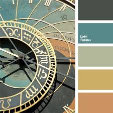 Mysterious Device With Noble Calm Tones All Colors Organically Supplement Each Other The Basic Colors Are Gol Color Palette Color Balance Paint Color Schemes