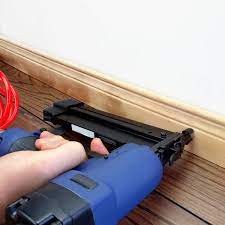 Add the trim using the same basic method as the paneling. Which Type Of Nail Gun Or Nailer Do You Need For The Job Dengarden