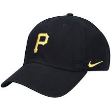 Pittsburgh Pirates Nike Heritage 86 Team Performance Adjustable Hat Black Pittsburgh Pirates Adjustable Hat Nike Cap