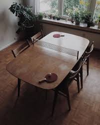 James de wulf concrete ping pong & dining table. Ping Pong Table Tennis Explore Tumblr Posts And Blogs Tumgir